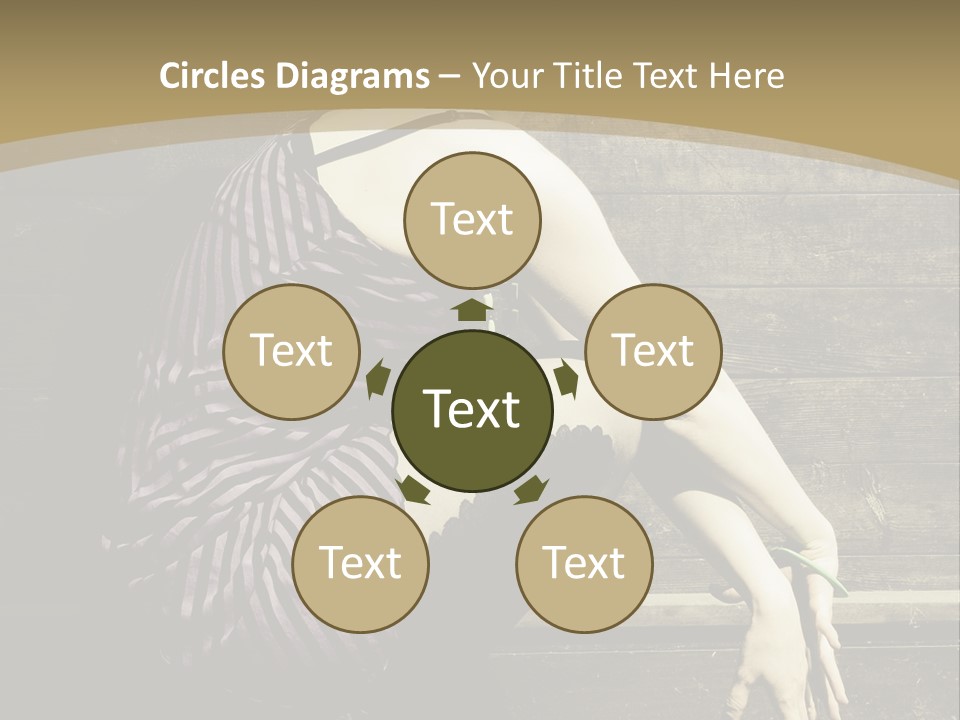 Retro Girl Photography PowerPoint Template