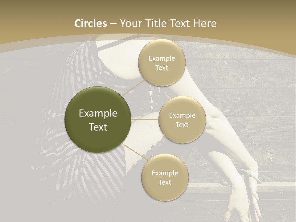 Retro Girl Photography PowerPoint Template