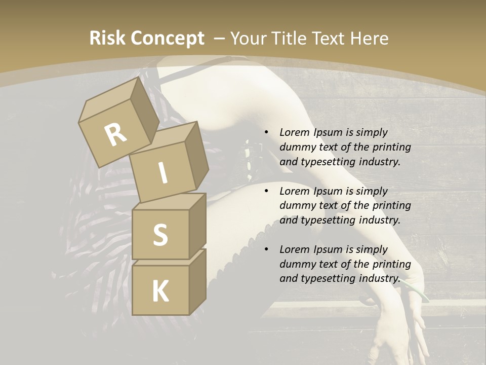 Retro Girl Photography PowerPoint Template