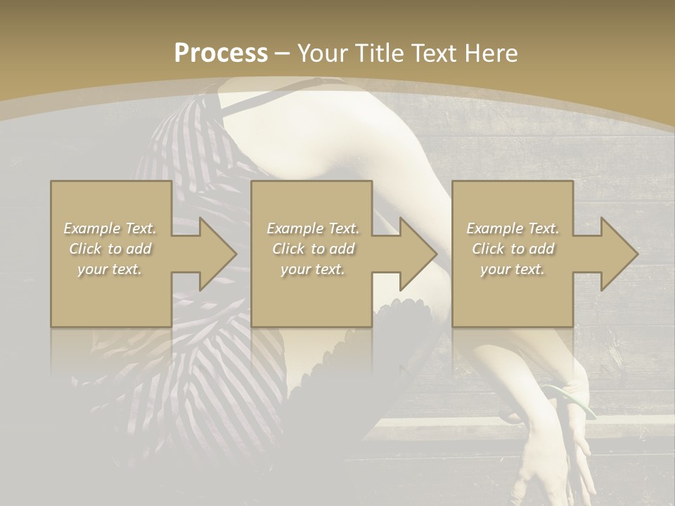 Retro Girl Photography PowerPoint Template