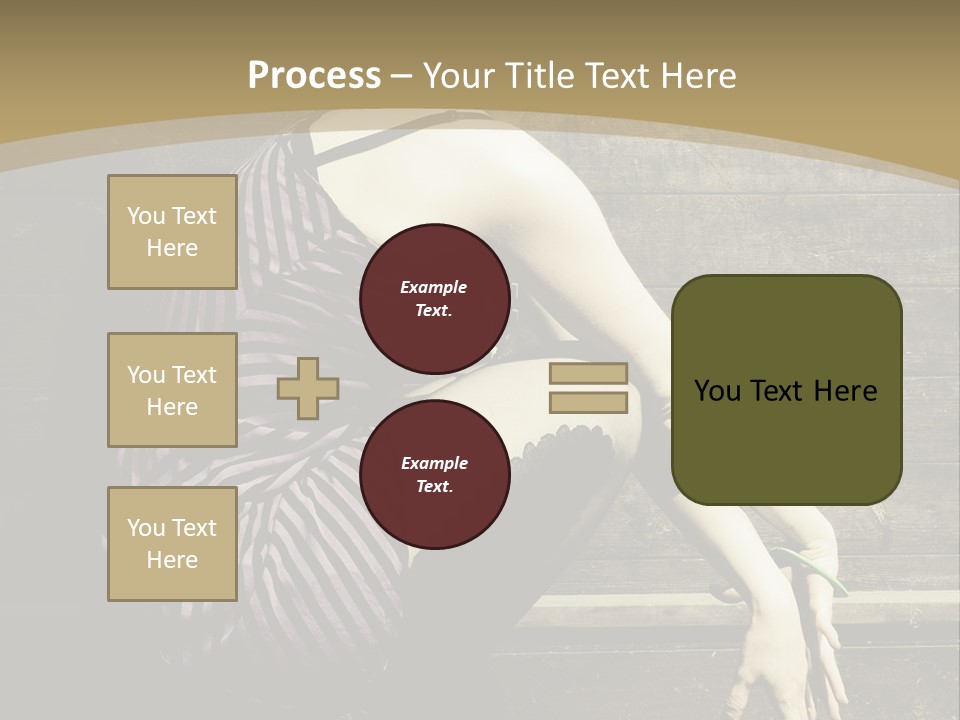 Retro Girl Photography PowerPoint Template