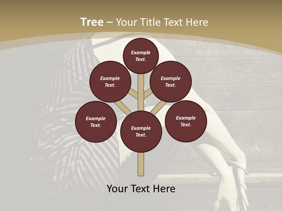 Retro Girl Photography PowerPoint Template