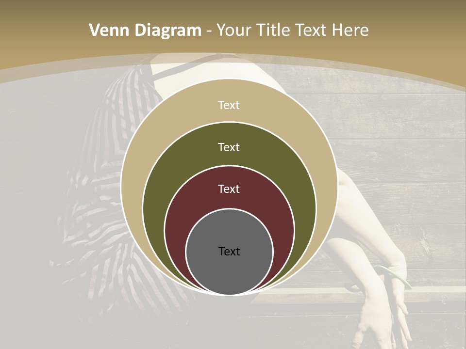 Retro Girl Photography PowerPoint Template