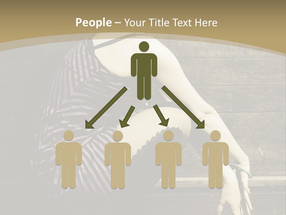 Retro Girl Photography PowerPoint Template