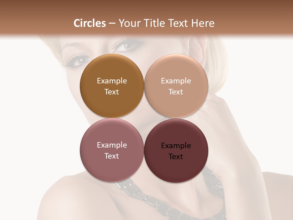 Retro Model Pretty PowerPoint Template