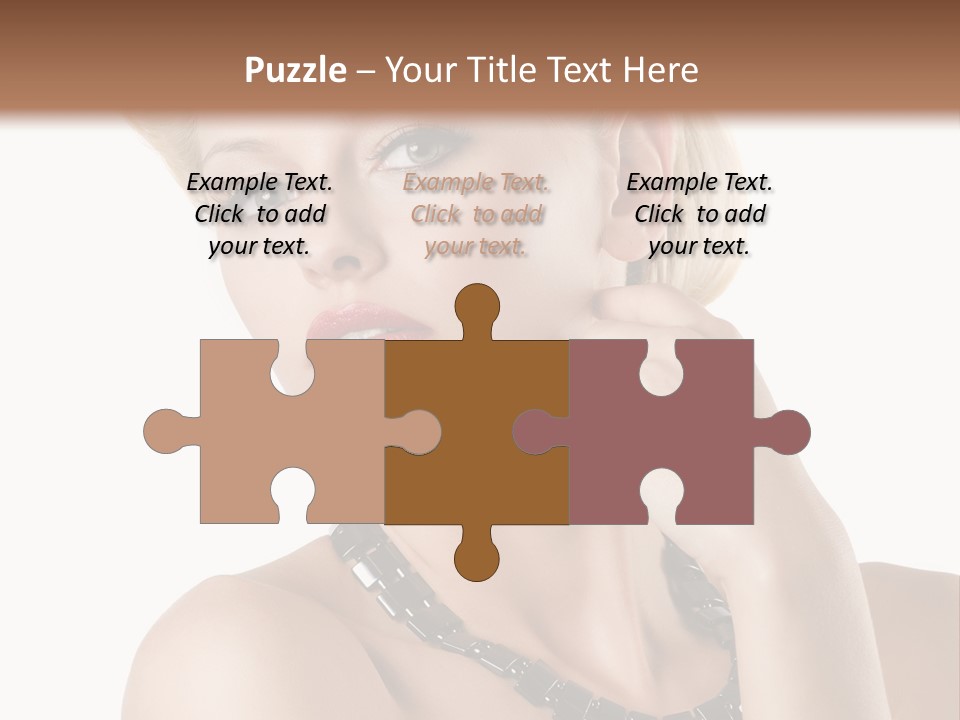 Retro Model Pretty PowerPoint Template