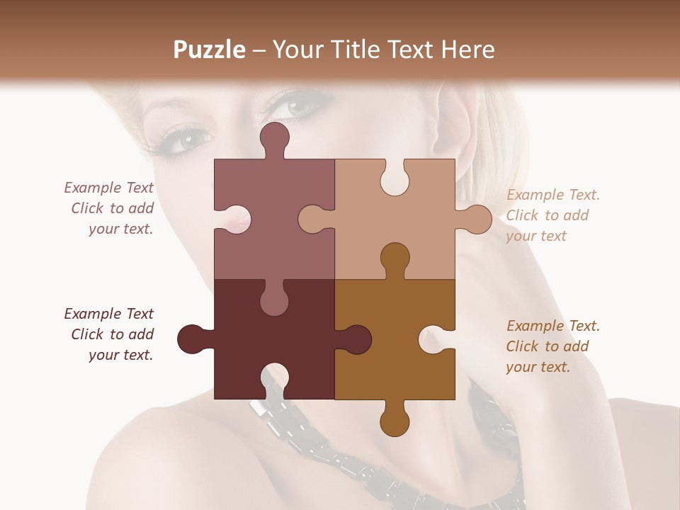 Retro Model Pretty PowerPoint Template