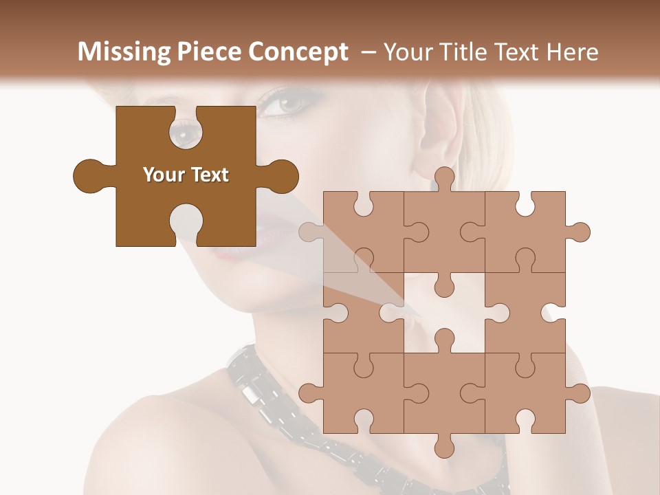 Retro Model Pretty PowerPoint Template