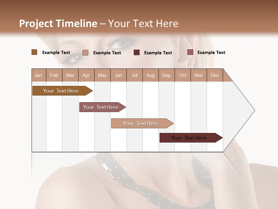 Retro Model Pretty PowerPoint Template