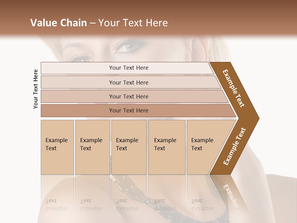 Retro Model Pretty PowerPoint Template