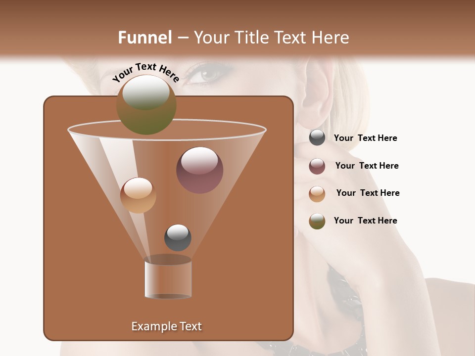 Retro Model Pretty PowerPoint Template