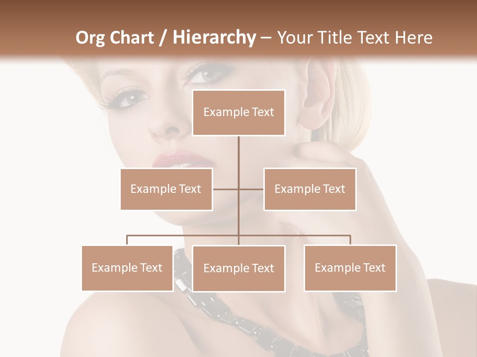 Retro Model Pretty PowerPoint Template