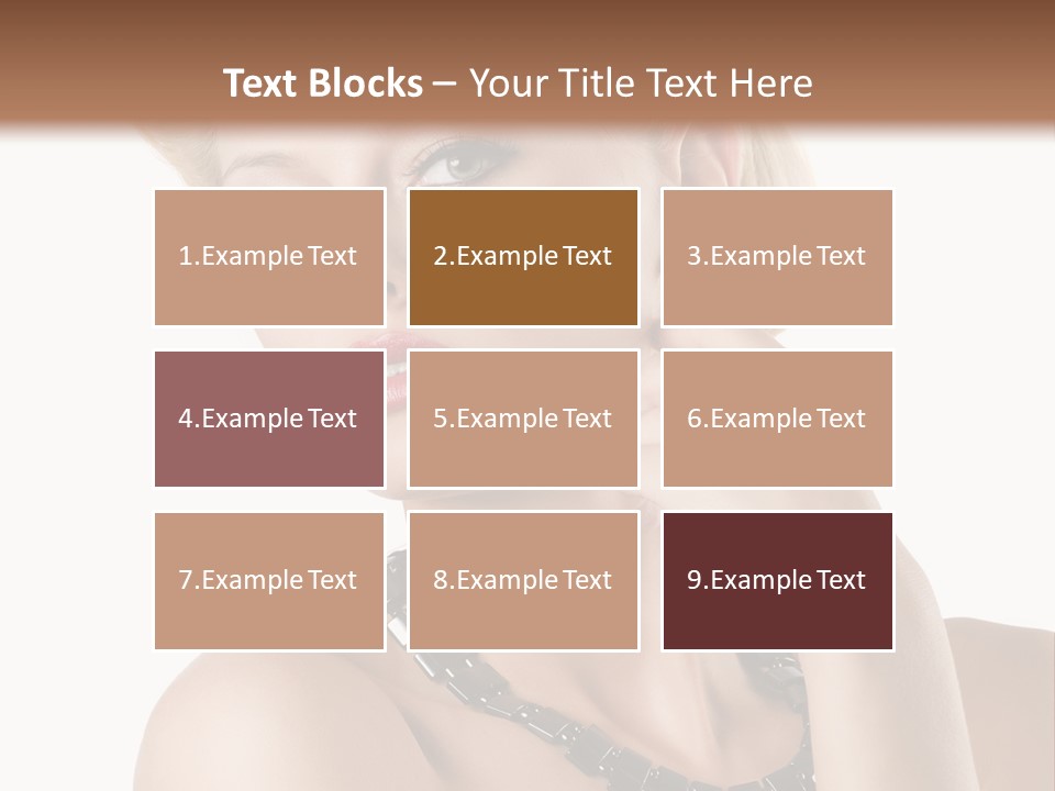 Retro Model Pretty PowerPoint Template