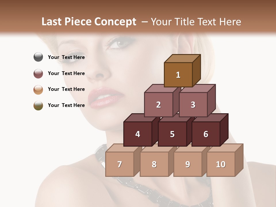 Retro Model Pretty PowerPoint Template