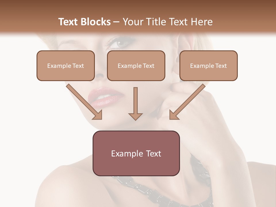 Retro Model Pretty PowerPoint Template