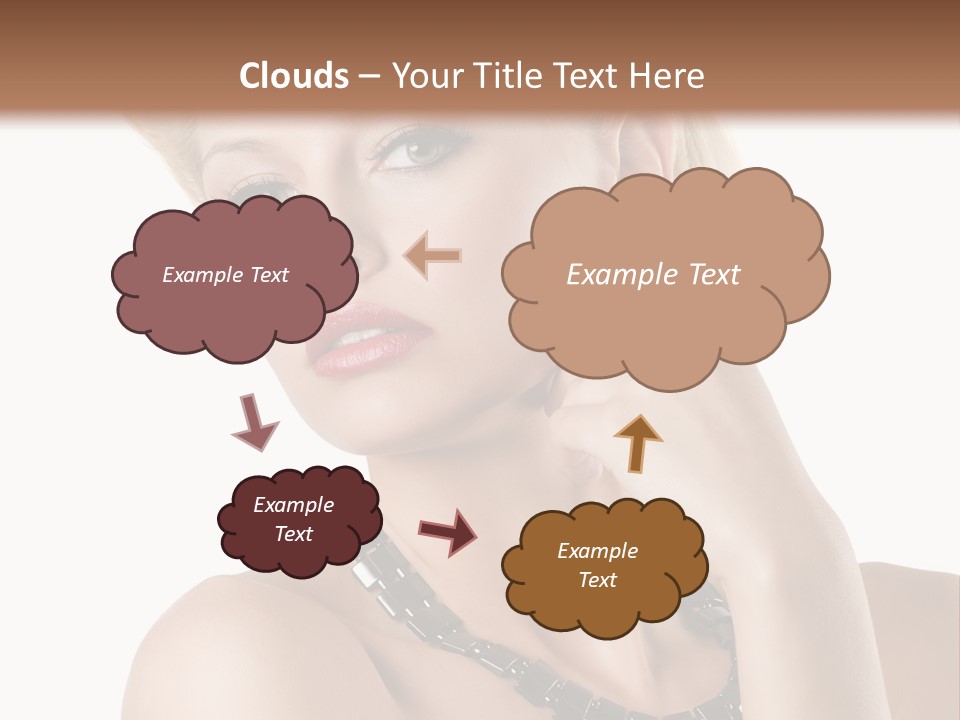 Retro Model Pretty PowerPoint Template