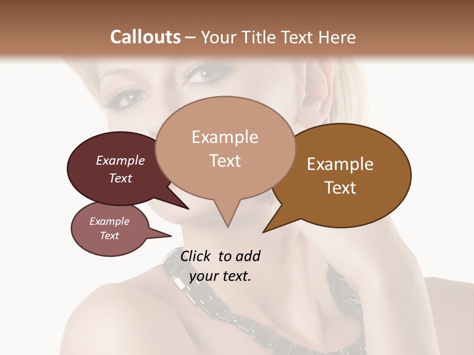 Retro Model Pretty PowerPoint Template