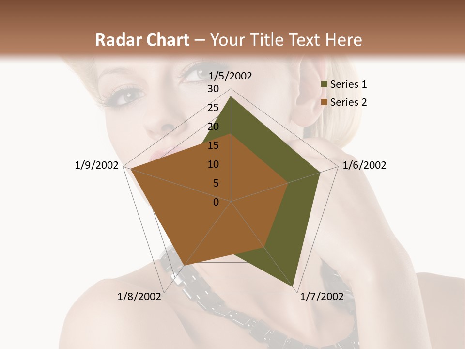 Retro Model Pretty PowerPoint Template