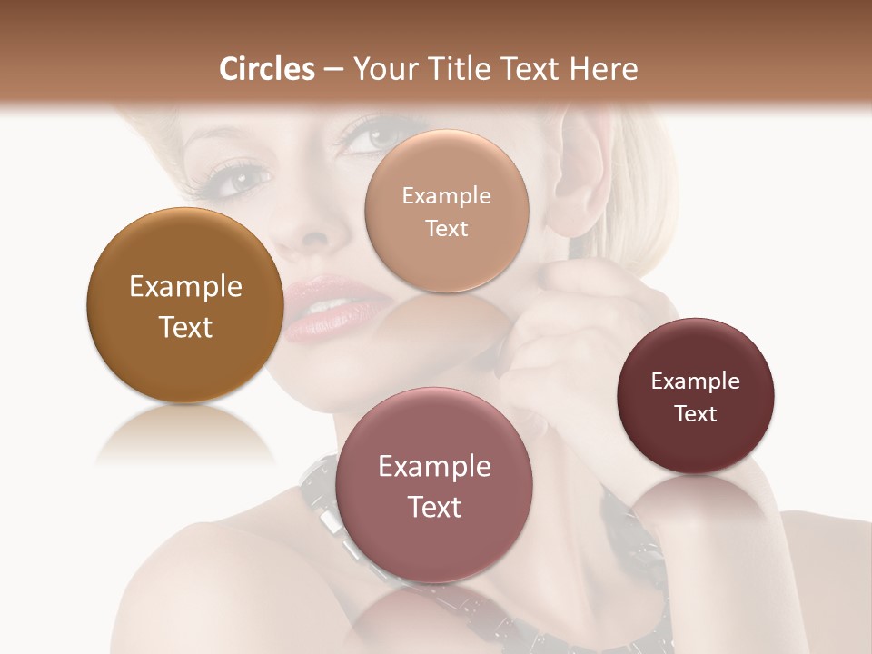 Retro Model Pretty PowerPoint Template