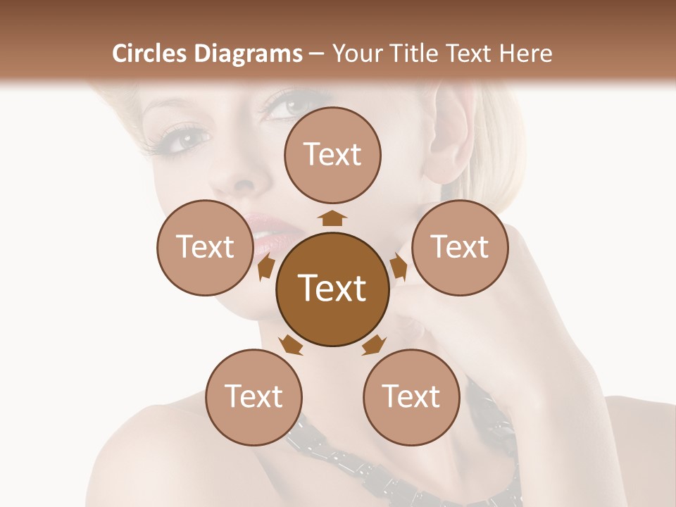 Retro Model Pretty PowerPoint Template