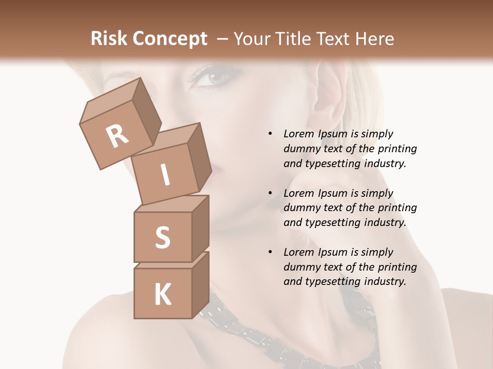 Retro Model Pretty PowerPoint Template