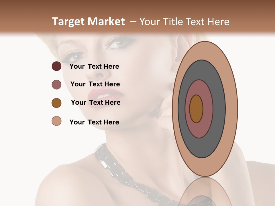 Retro Model Pretty PowerPoint Template