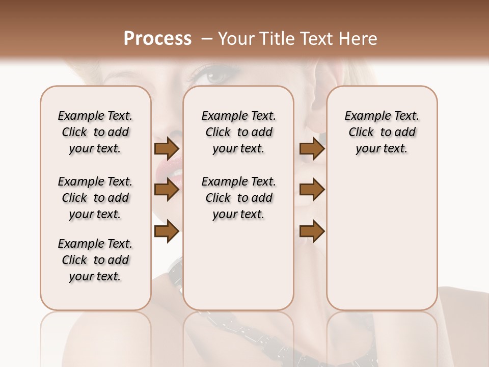 Retro Model Pretty PowerPoint Template