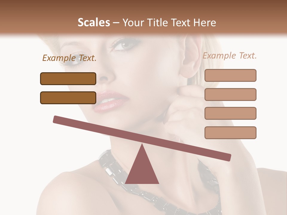 Retro Model Pretty PowerPoint Template