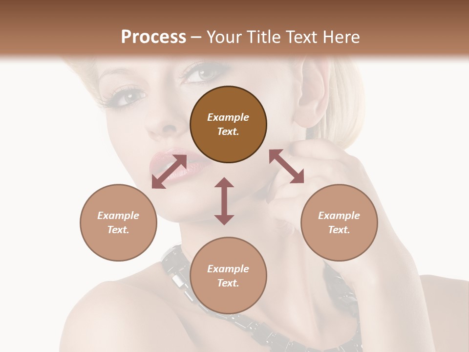 Retro Model Pretty PowerPoint Template