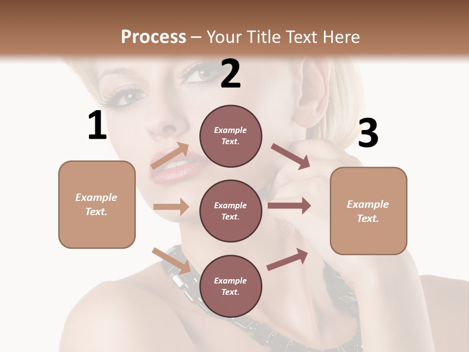 Retro Model Pretty PowerPoint Template