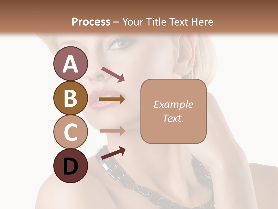 Retro Model Pretty PowerPoint Template