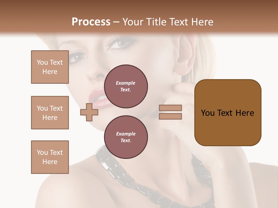Retro Model Pretty PowerPoint Template