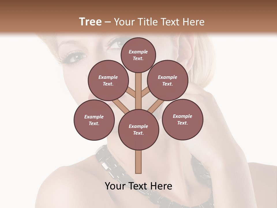 Retro Model Pretty PowerPoint Template