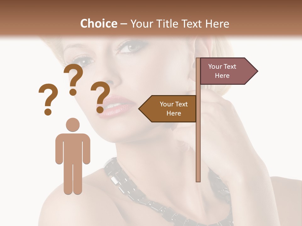 Retro Model Pretty PowerPoint Template