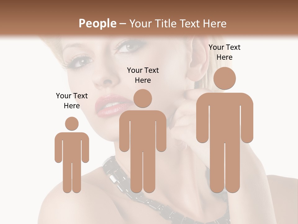 Retro Model Pretty PowerPoint Template