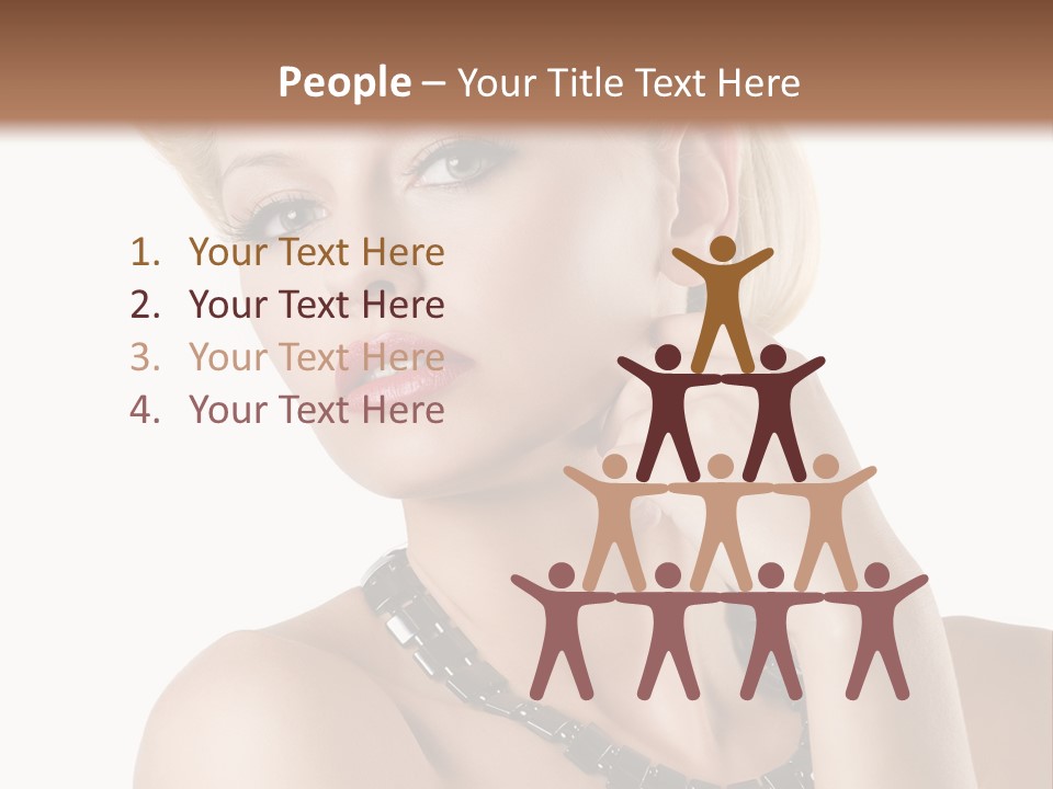 Retro Model Pretty PowerPoint Template