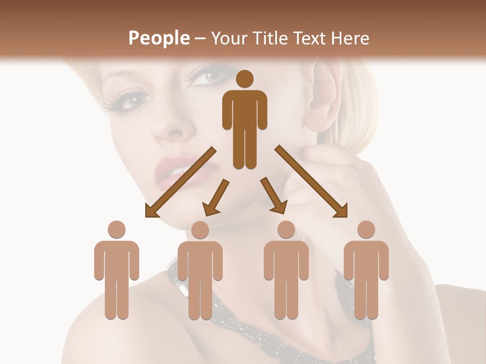 Retro Model Pretty PowerPoint Template