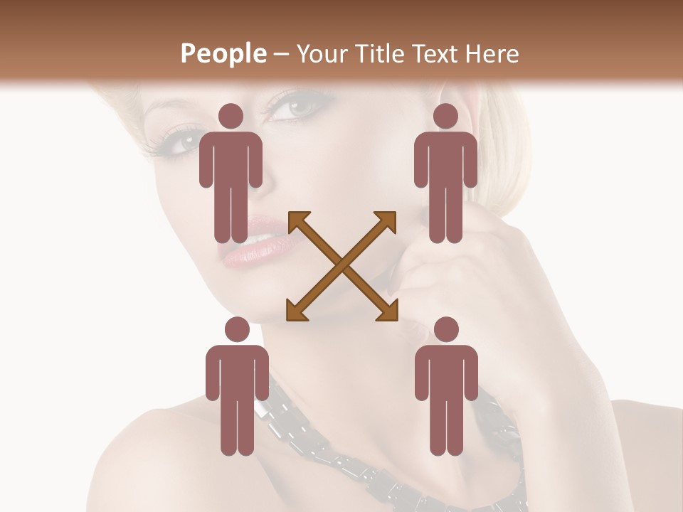 Retro Model Pretty PowerPoint Template