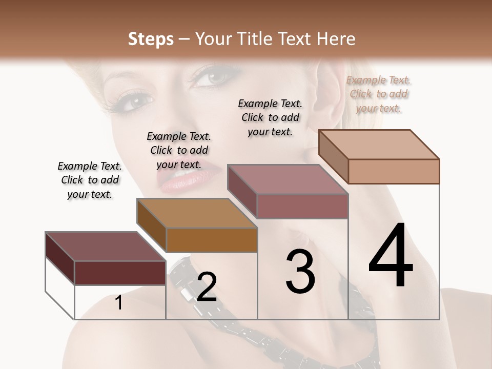 Retro Model Pretty PowerPoint Template