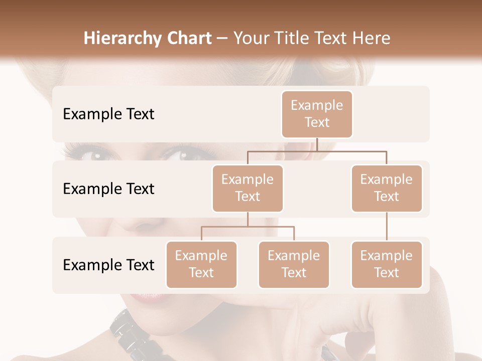 Woman Funny Face PowerPoint Template