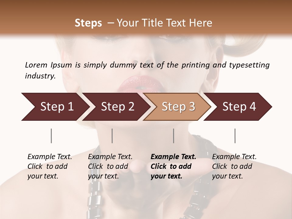 Sensuality, Vol. 3 PowerPoint Template