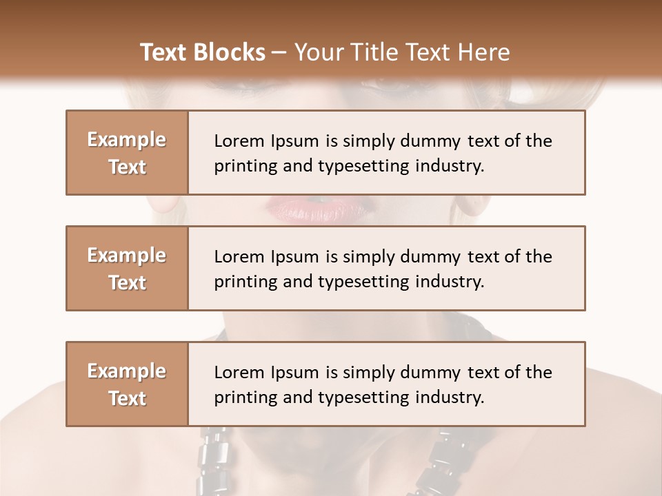 Sensuality, Vol. 3 PowerPoint Template