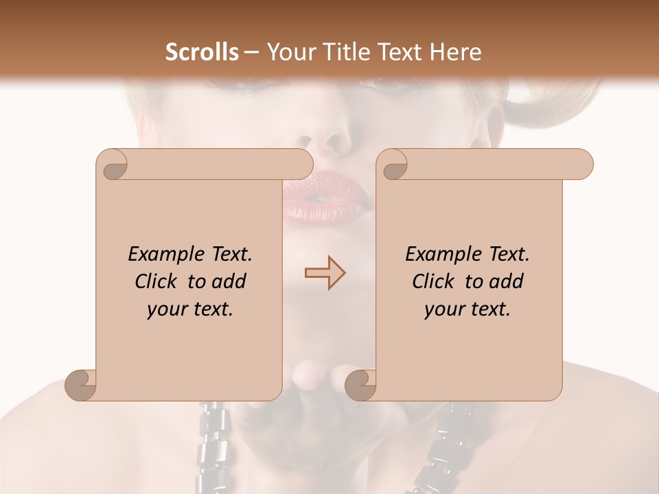 Sensuality, Vol. 3 PowerPoint Template