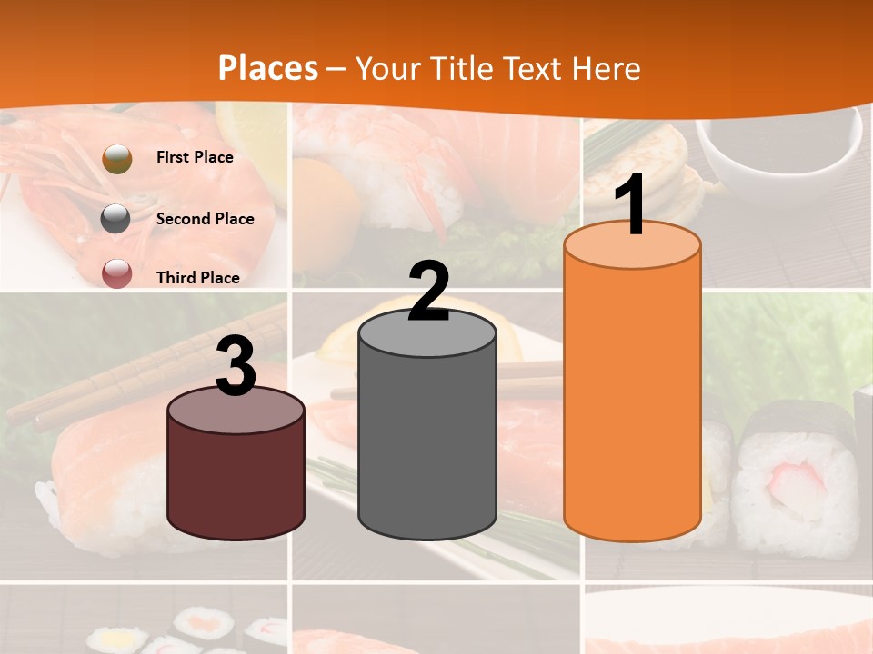 Sushi Collage PowerPoint Template