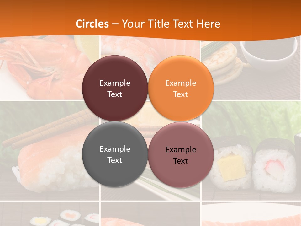 Sushi Collage PowerPoint Template