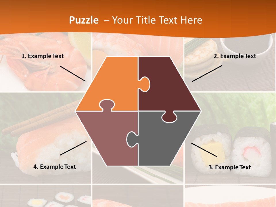 Sushi Collage PowerPoint Template