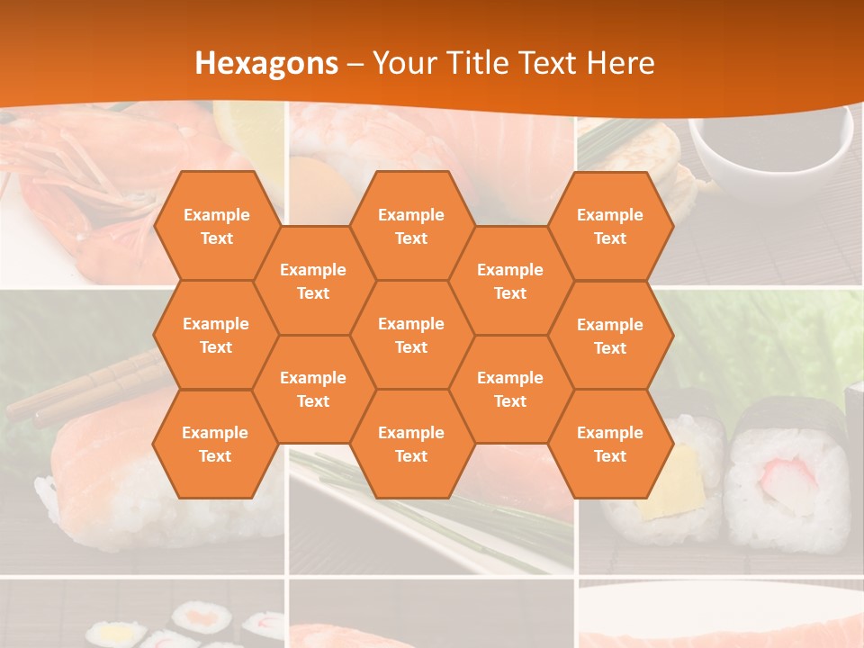 Sushi Collage PowerPoint Template