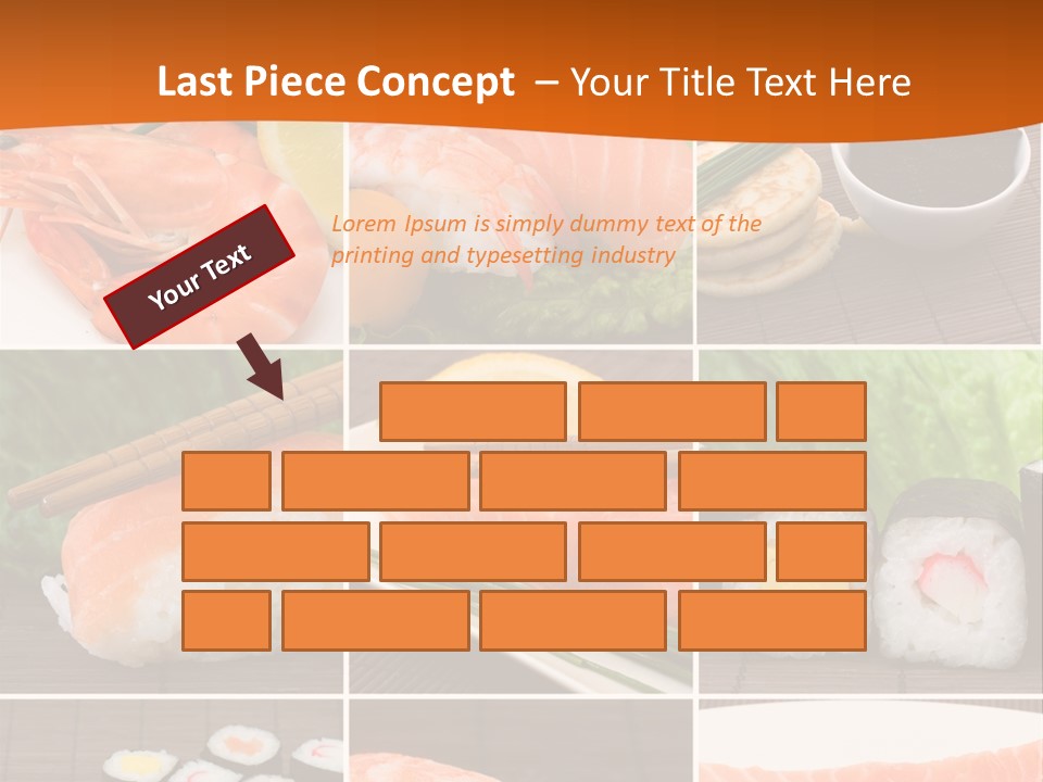 Sushi Collage PowerPoint Template