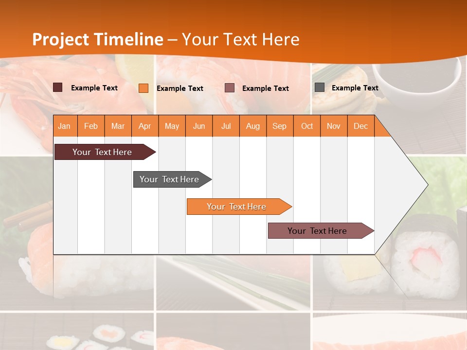 Sushi Collage PowerPoint Template