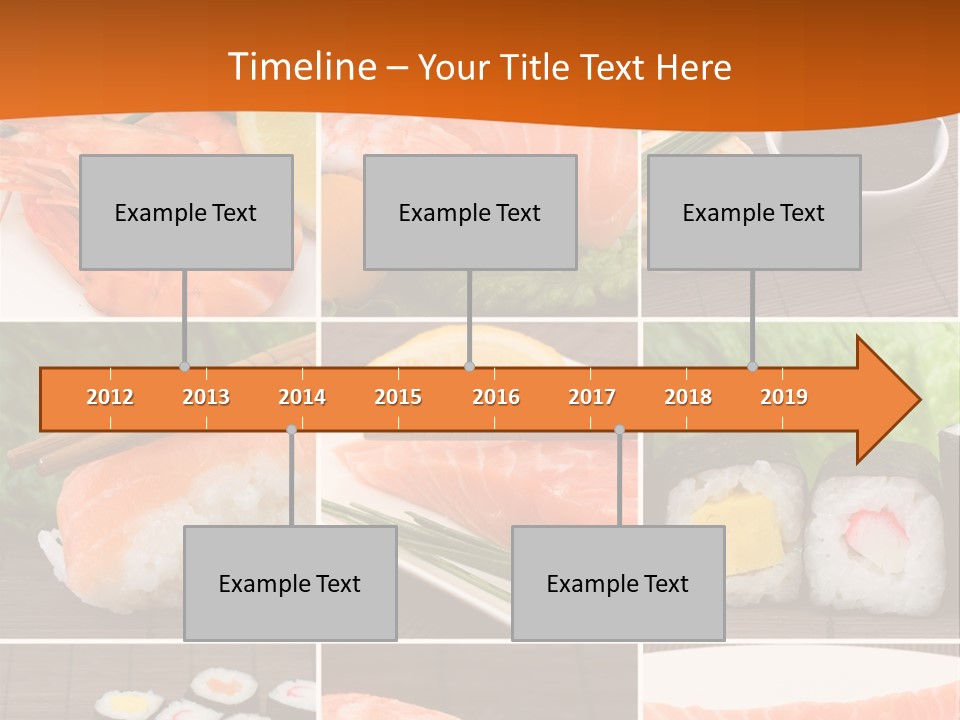 Sushi Collage PowerPoint Template